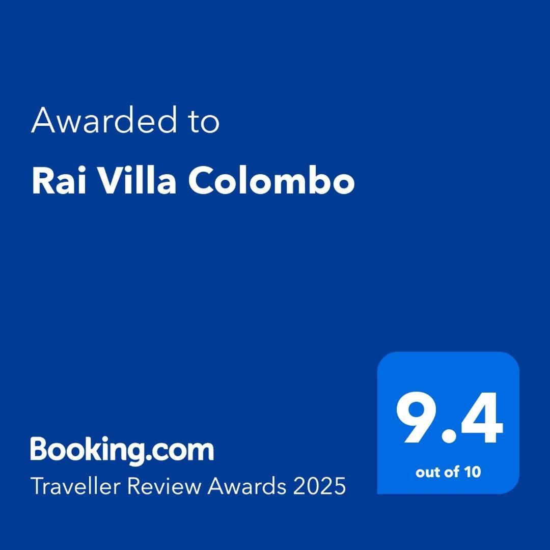Rai Villa Colombo Malabe Eksteriør billede